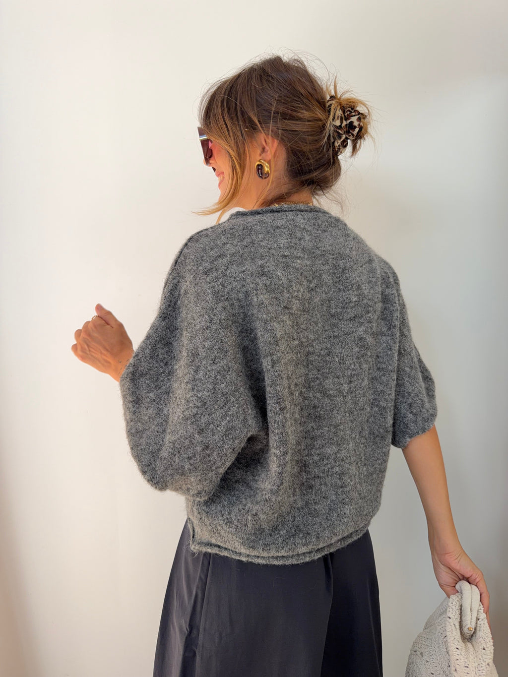 Pull Paris - gris foncé