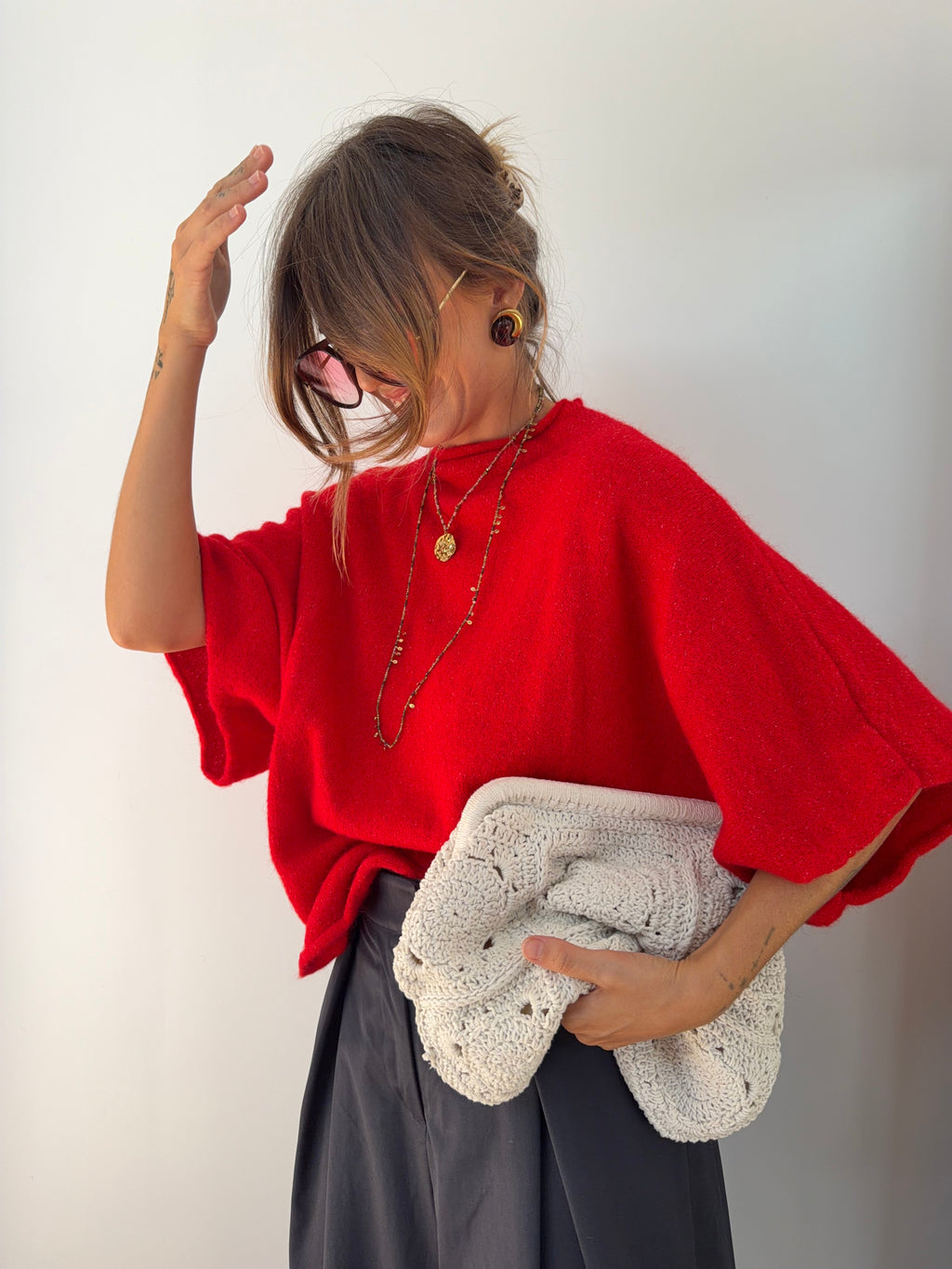 Pull Paris - rouge