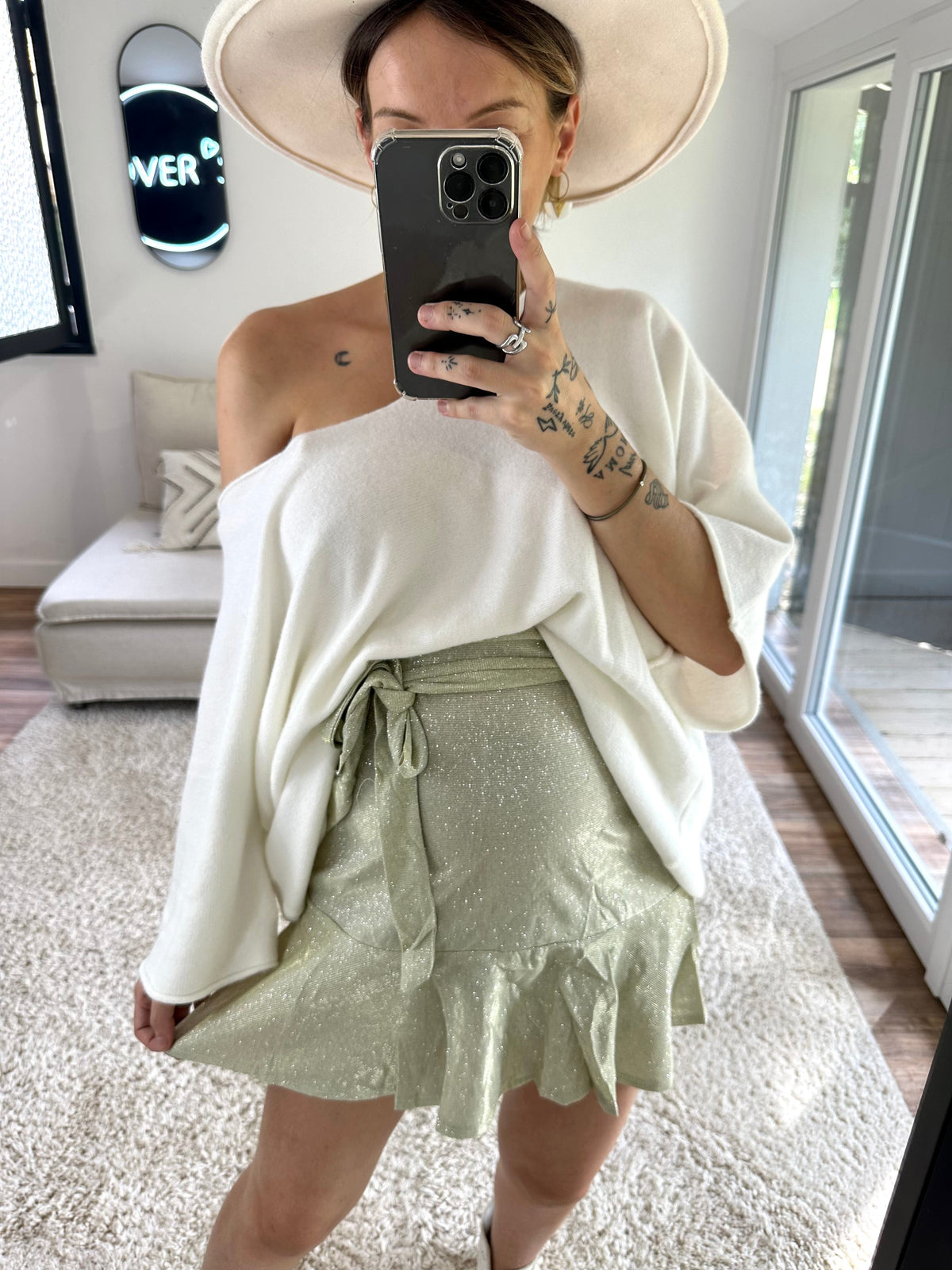 JUPE KATE - GOLD